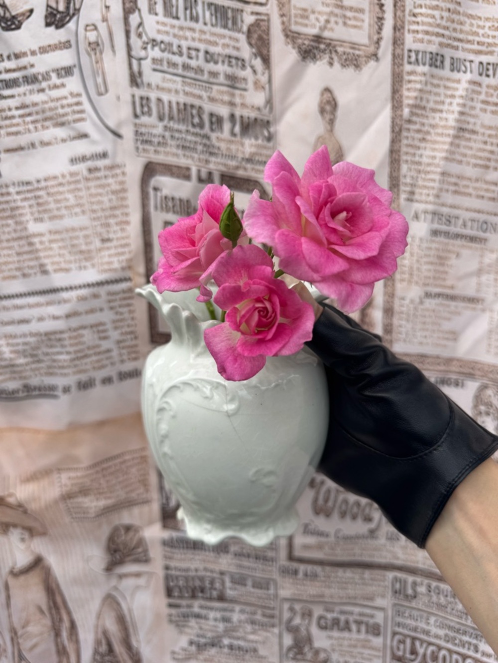 Classic White Ceramic Vase